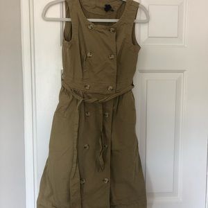 J. Crew Khaki/Olive Dress